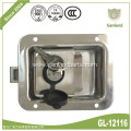 Industrial Cabinet Flush Mount Recessed Lock with Key